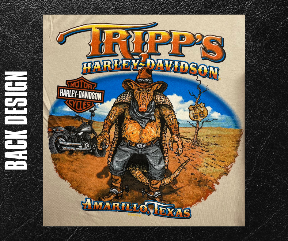 Tan Gunslinger Tripp's H-D T-Shirt
