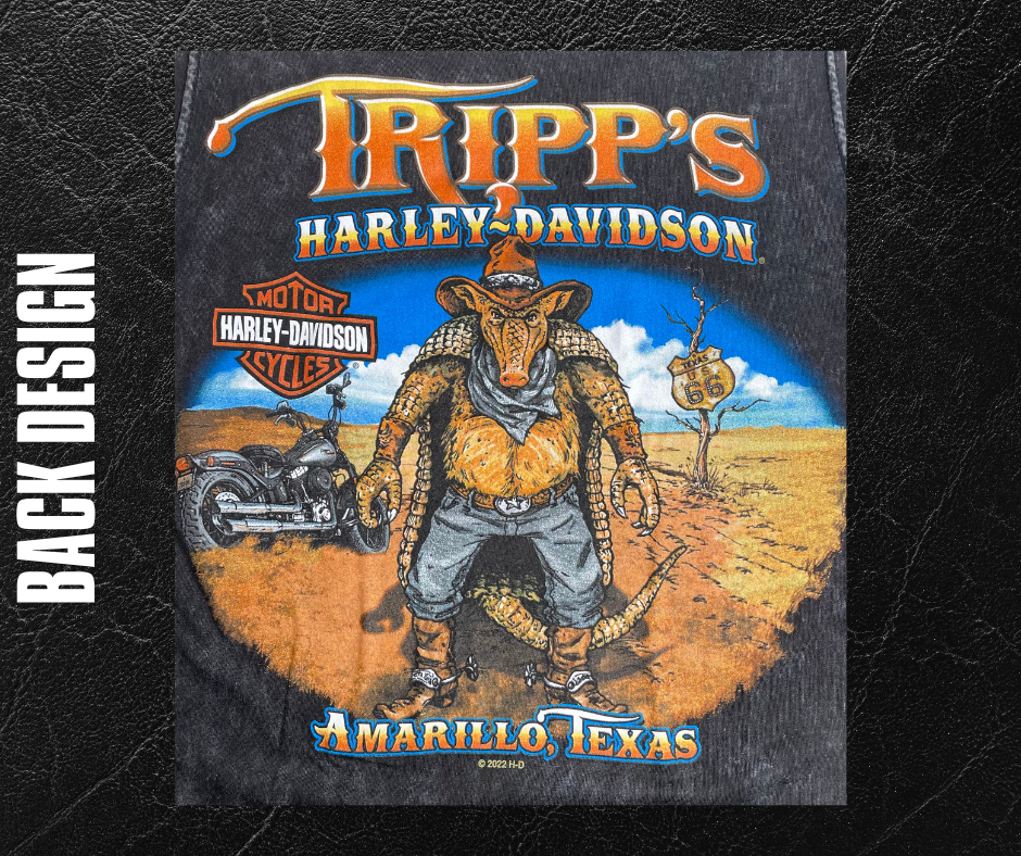 Acid Wash Gunslinger Tripp's H-D Sleeveless Shirt