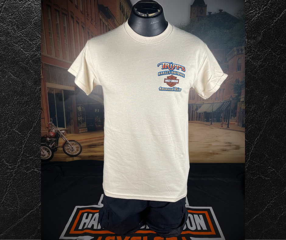 Tan Gunslinger Tripp's H-D T-Shirt