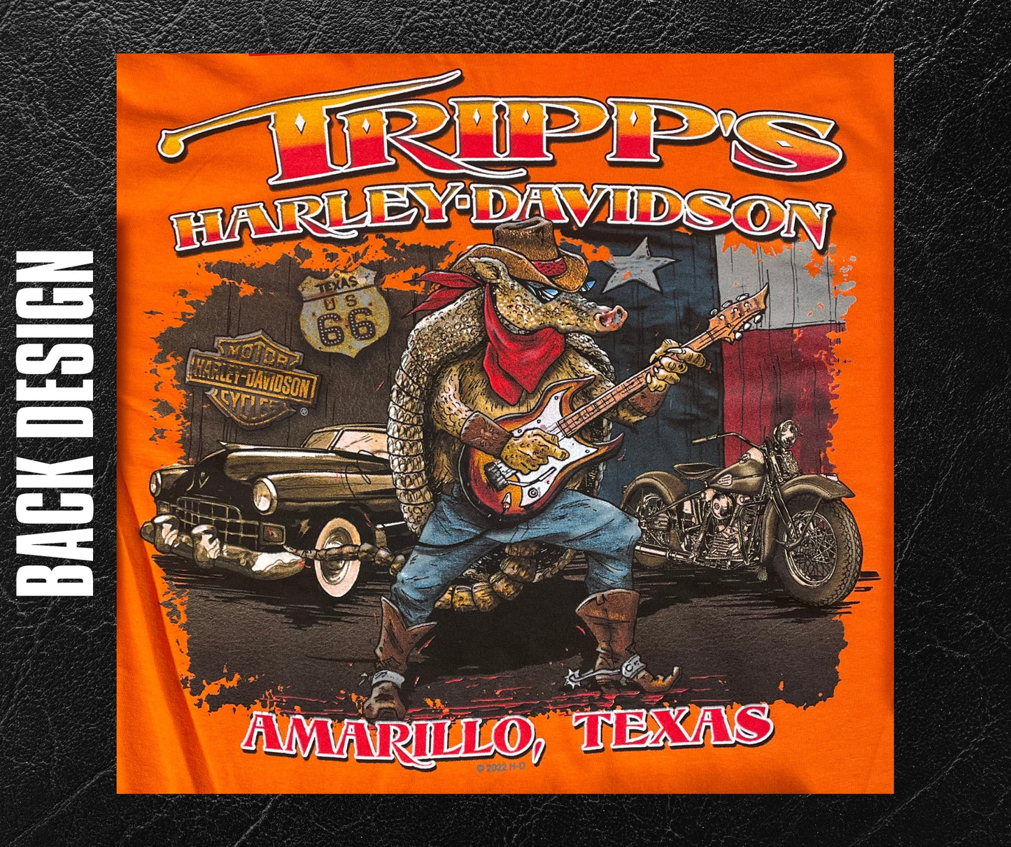 Orange Guitar Tripp's H-D T-Shirt