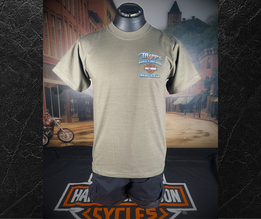 Army Green Gunslinger Tripp's H-D T-Shirt