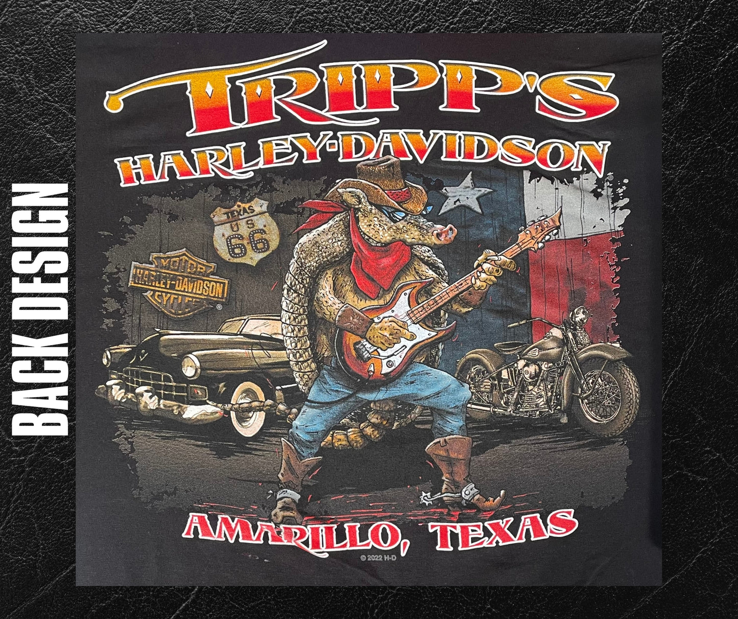Black Guitar Tripp's H-D T-Shirt
