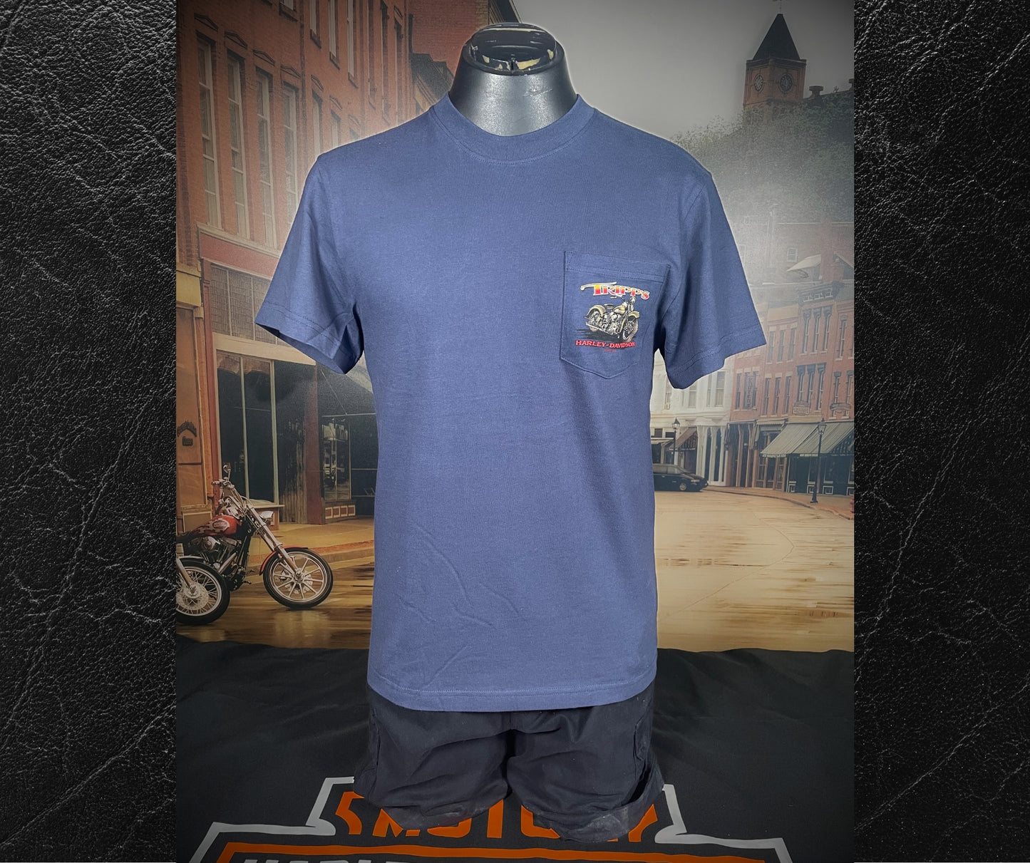 Blue Guitar Tripp's H-D T-Shirt