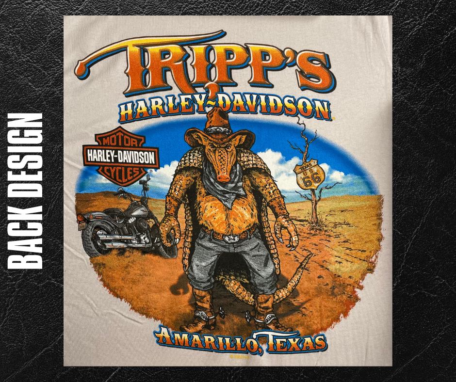 Light Gray Gunslinger Tripp's H-D T-Shirt