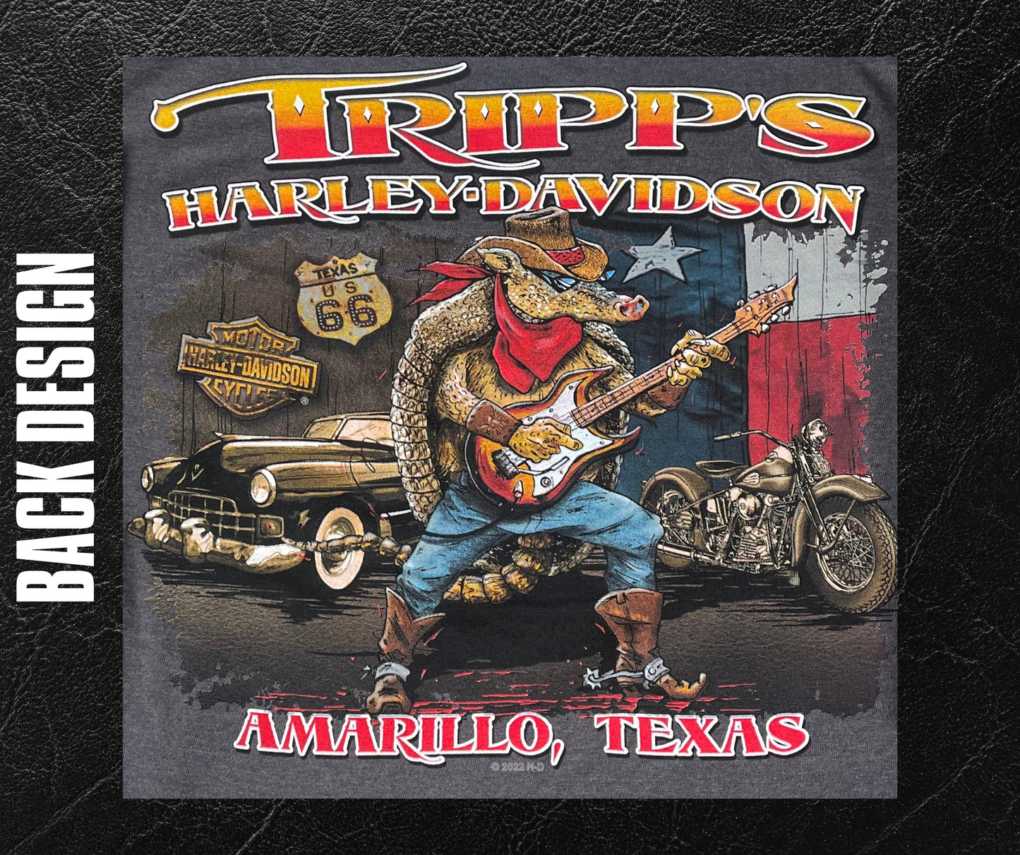 Gray Guitar Tripp's H-D T-Shirt
