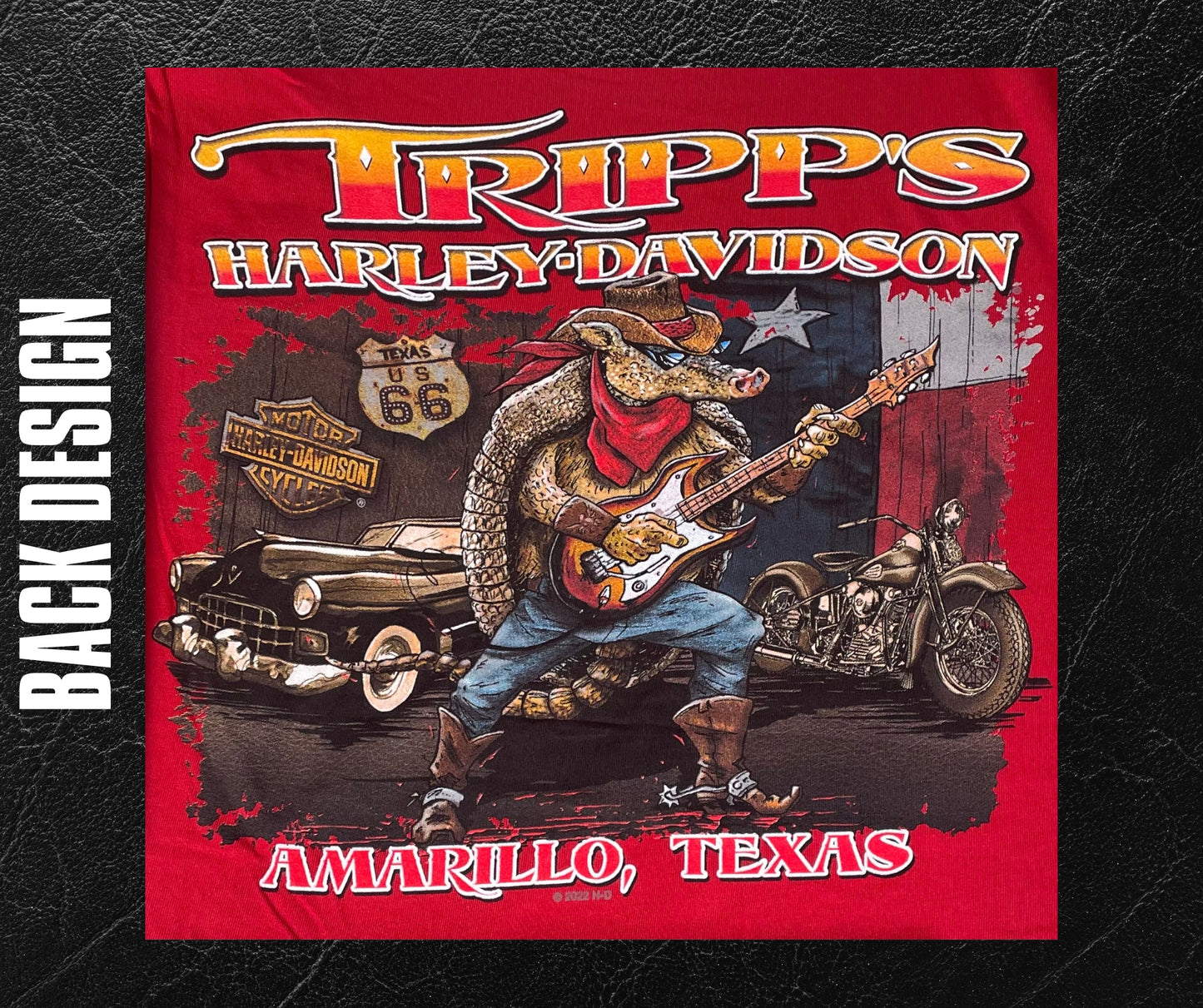 Red Guitar Tripp's H-D T-Shirt